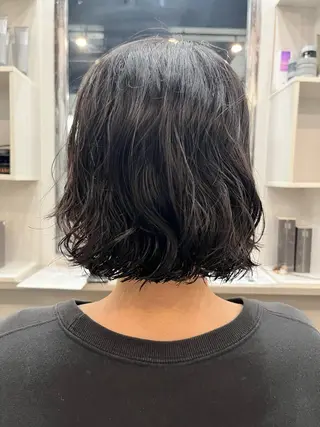 ミディアム パーマ dogstar小林諒 レイヤー/パーマのヘアスタイル