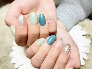 ネイル Yakko pas á pasのネイルデザイン