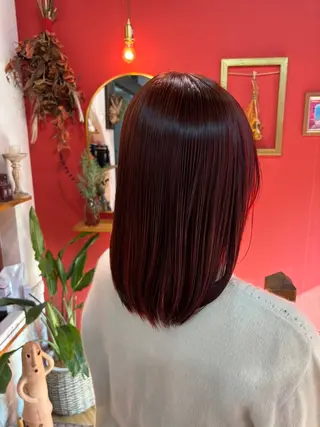 ミディアム 大久保 愛のヘアスタイル