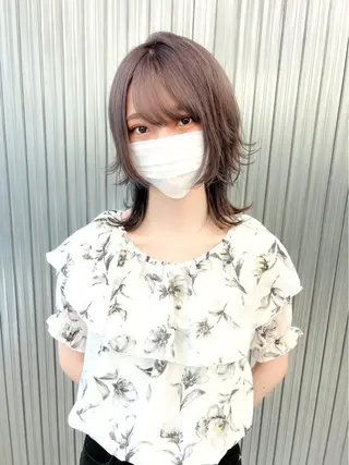 ミディアム ▽□□▽kva所属・小倉 浩士のヘアスタイル