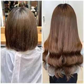 ロング カラー いろあそび所属・12月限定🉐カット モデル募集🉐のヘアスタイル