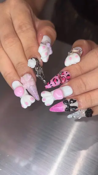 ネイル 👽個性派ネイル🎀 komachiのマツエク・マツパデザイン