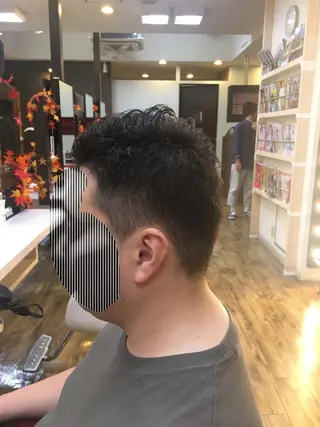 ショート メンズ 赤羽、髪質改善サロン 吉野リョウスケのヘアスタイル