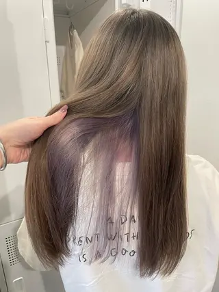 ロング カラー 💘MICOTO藤沢 髪質改善ブリーチ💘のヘアスタイル