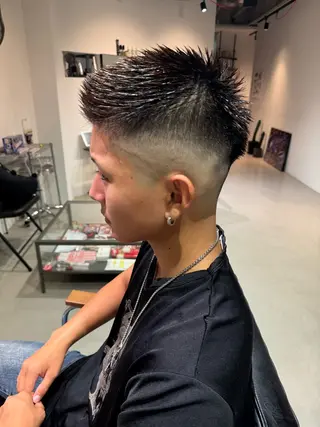 ショート メンズ パーマ職人 Mizukiのヘアスタイル