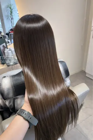 ロング カラー レイヤー/透明感/髪 質改善/メンズ/佐藤のヘアスタイル