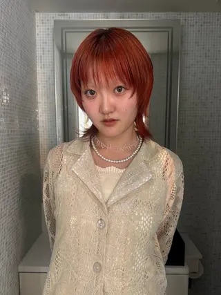 ショート カラー ヘアアレンジ minto/ 似合わせ/ハイトーンのヘアスタイル