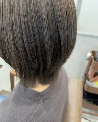 ショート カラー studio HEAP 辻堂 髪質改善サロン所属・美髪矯正/髪質改善 🌼 原田 愛弓のヘアスタイル
