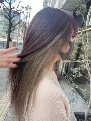 カラー 艶カラー ⭐️田中真緒のヘアスタイル