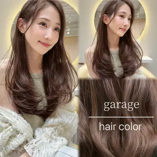 ロング カラー レイヤー❣️縮毛矯正 川村利幸のヘアスタイル