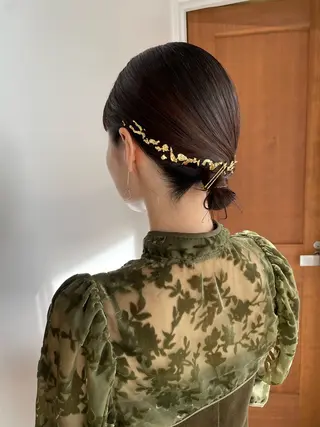 ミディアム ヘアアレンジ uyu所属・♡kyoka /  uyu♡のヘアスタイル