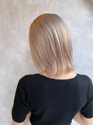 ミディアム カラー 草間 大輝のヘアスタイル