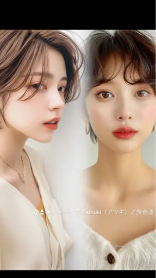 ショート パーマ atsuki ショート特化のヘアスタイル