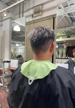 ショート パーマ TAKUMI  Roots所属・湯本 大介のヘアスタイル