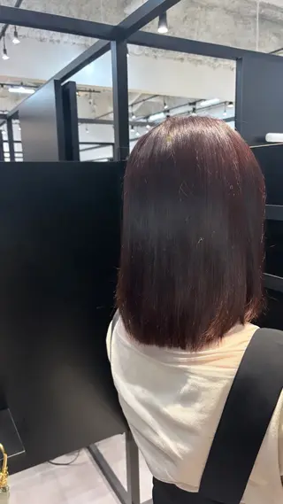 ミディアム GO TO  DAYシェアサロン所属・白髪染め/髪質改善/ Suzuhoのヘアスタイル