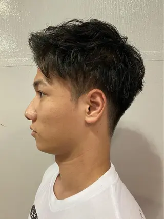 ショート メンズ プレミアムバーバー新宿店所属・新宿駅近！ 💈口コミ多数✨のヘアスタイル