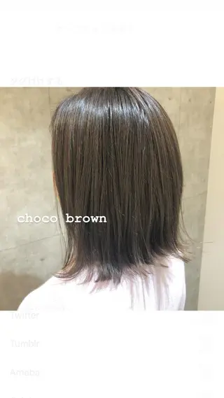 ミディアム 🪞顔周りカット🪞 北里朋子のヘアスタイル