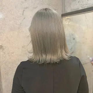 ミディアム カラー kimika🥑 メンズ/髪質改善のヘアスタイル