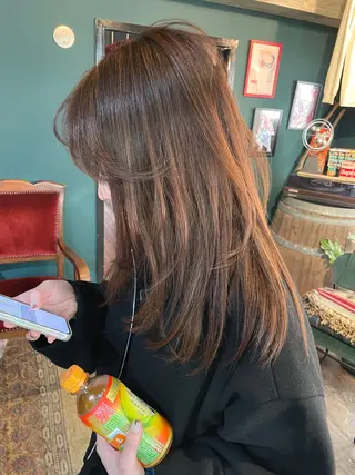 セミロング vivre libre所属・vivre libreのヘアスタイル