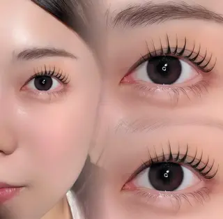 マツエク・マツパ NANAMI🖤 のマツエク・マツパデザイン