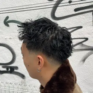 パーマ メンズ 梅田/メンズ専門 ／加地光尊のヘアスタイル