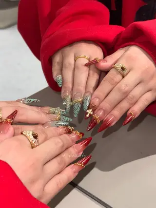 ネイル if Hair＆Nail Salon所属・IKA /海外ネイル /個性派/ワンホンのネイルデザイン