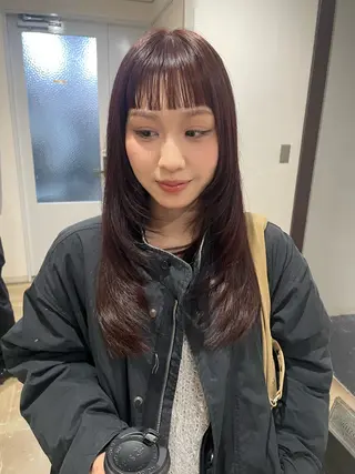 ロング カラー レイヤーカット 🪐REIKAのヘアスタイル