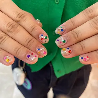 ショート ひめか🫁 推し概念・個性派のネイルデザイン