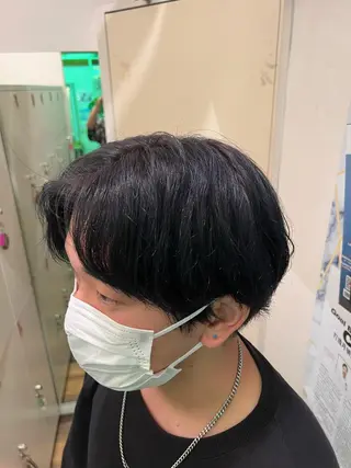 カラー メンズ 湘南のパーマ職人 🔥清水琉葵🔥のヘアスタイル