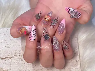 ネイル 長さ出し専門 nynaのネイルデザイン