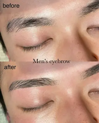 メンズ アイブロウ pupe eyelash所属・博多 ／まつ毛パーマ 🌻花楓のマツエク・マツパデザイン