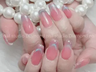 ミディアム DIAMOND 💦のネイルデザイン