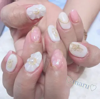 ネイル まるみ ♡のネイルデザイン