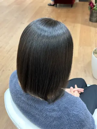 ミディアム 透明感🫧/ブリーチ /永田　汰伊智のヘアスタイル