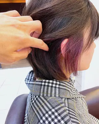 ショート SAKURA 原宿所属・なかの たくみのヘアスタイル