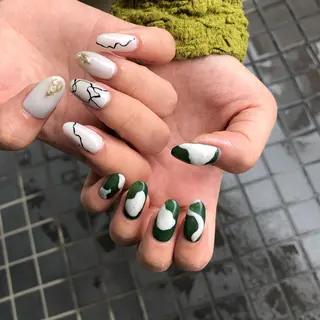 ネイル 河野 弥月のネイルデザイン