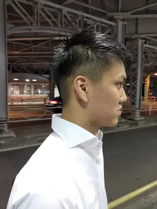 ショート メンズ HIRO銀座仙台店所属・山並 つばさのヘアスタイル