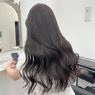 セミロング カラー ♡ハイトーンブリーチ カラーyuuna♡のヘアスタイル