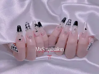 ネイル MxS Nail 【長さだし/フィルイン/マグネット/ワンホンネイル/韓国ネイル/パラジェル】所属・M×S Nail みなのネイルデザイン