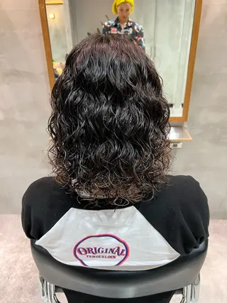 パーマ メンズ fifth神宮前 HIN★T★のヘアスタイル