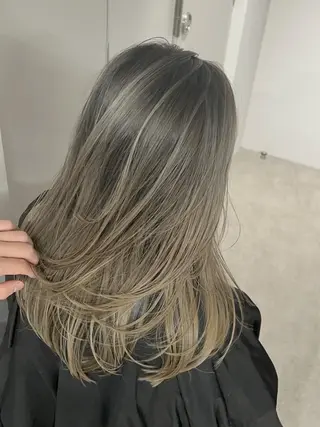 ミディアム カラー ✨【公式】 juhl.横浜✨のヘアスタイル