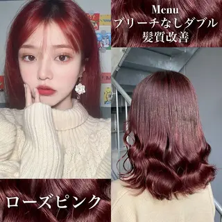 ミディアム カラー ヘアアレンジ 💕トレンドうる艶髪 💕TUNE銀座のヘアスタイル