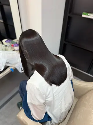 ロング 髪質改善/縮毛矯正 アンナ🍊のヘアスタイル