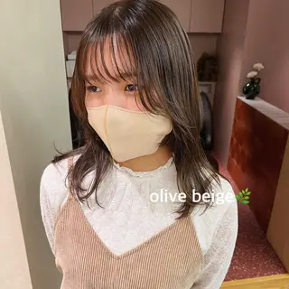 ミディアム 西山 紗耶香🪽 透明感カラー/ボブのヘアスタイル