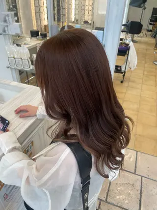 ロング Yamaoka Mikuのヘアスタイル