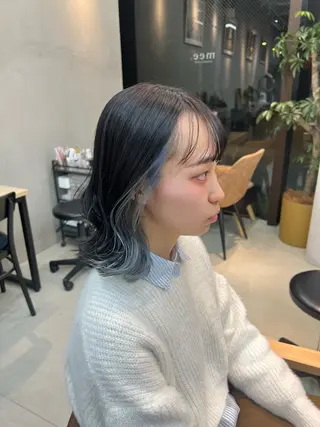 ミディアム mee.所属・透明感カラー /あづき⭐️のヘアスタイル