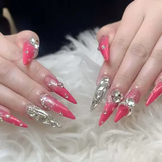 ネイル ANH ゴテゴテネイルのネイルデザイン