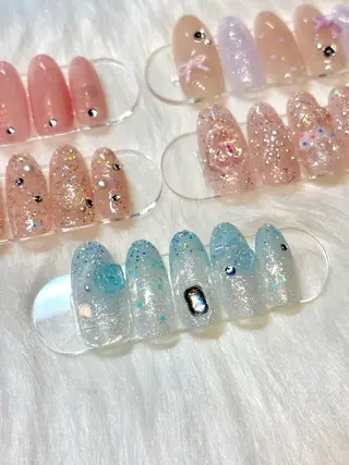 ネイル peach nail ayakaのネイルデザイン