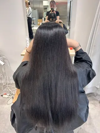 ロング カラー 冬っぽカラー/ マツエク/ゆきなのマツエク・マツパデザイン