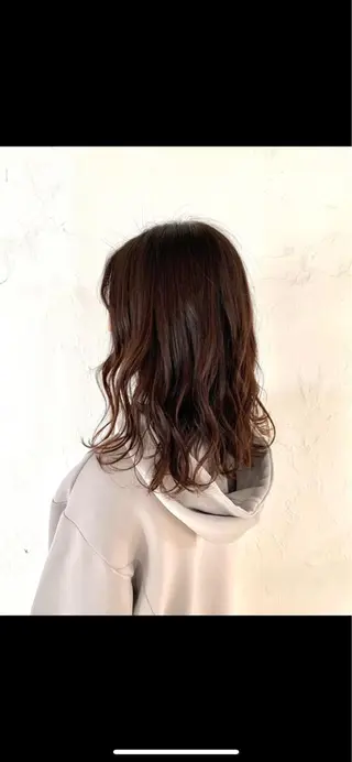 セミロング Aujuaソムリエ 🎨‎♡HARUのヘアスタイル